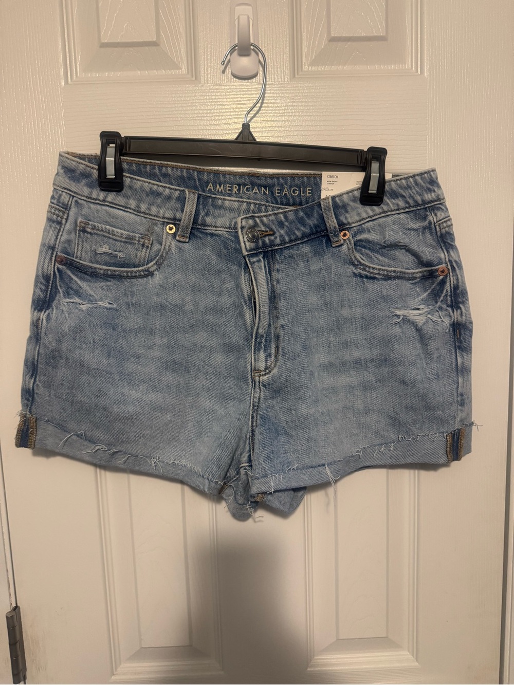 American Eagle Denim Mom Shorts